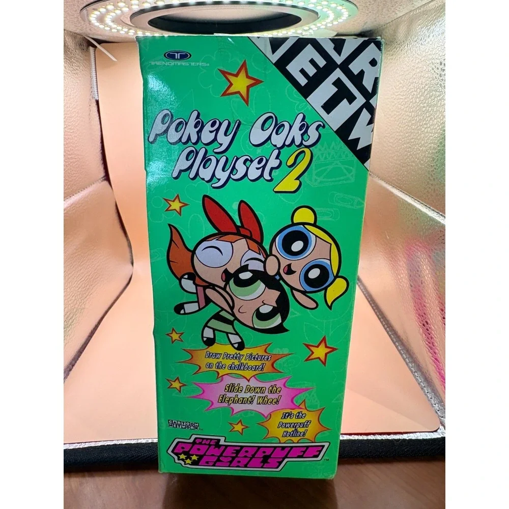 Cartoon Network PowerPuff Girls Pokey Oaks Playset 2, Pristine - Circa 2000 NIB